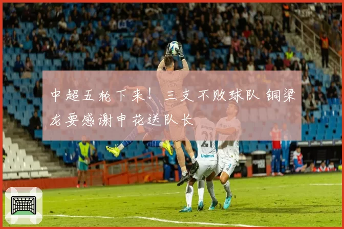 中超五轮下来！三支不败球队 铜梁龙要感谢申花送队长